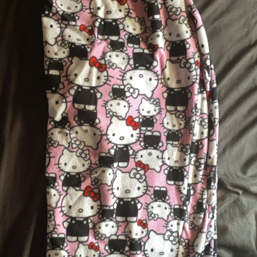 Pink XL (KIDS) HELLO KITTY pj pants 🐱